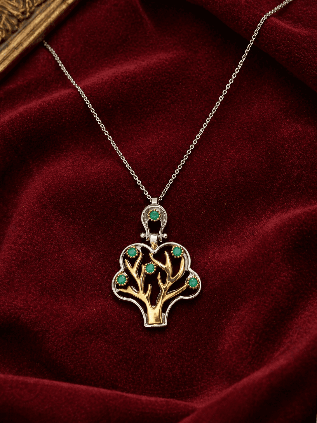 Sapheen jewelry — handcrafted silver piece
